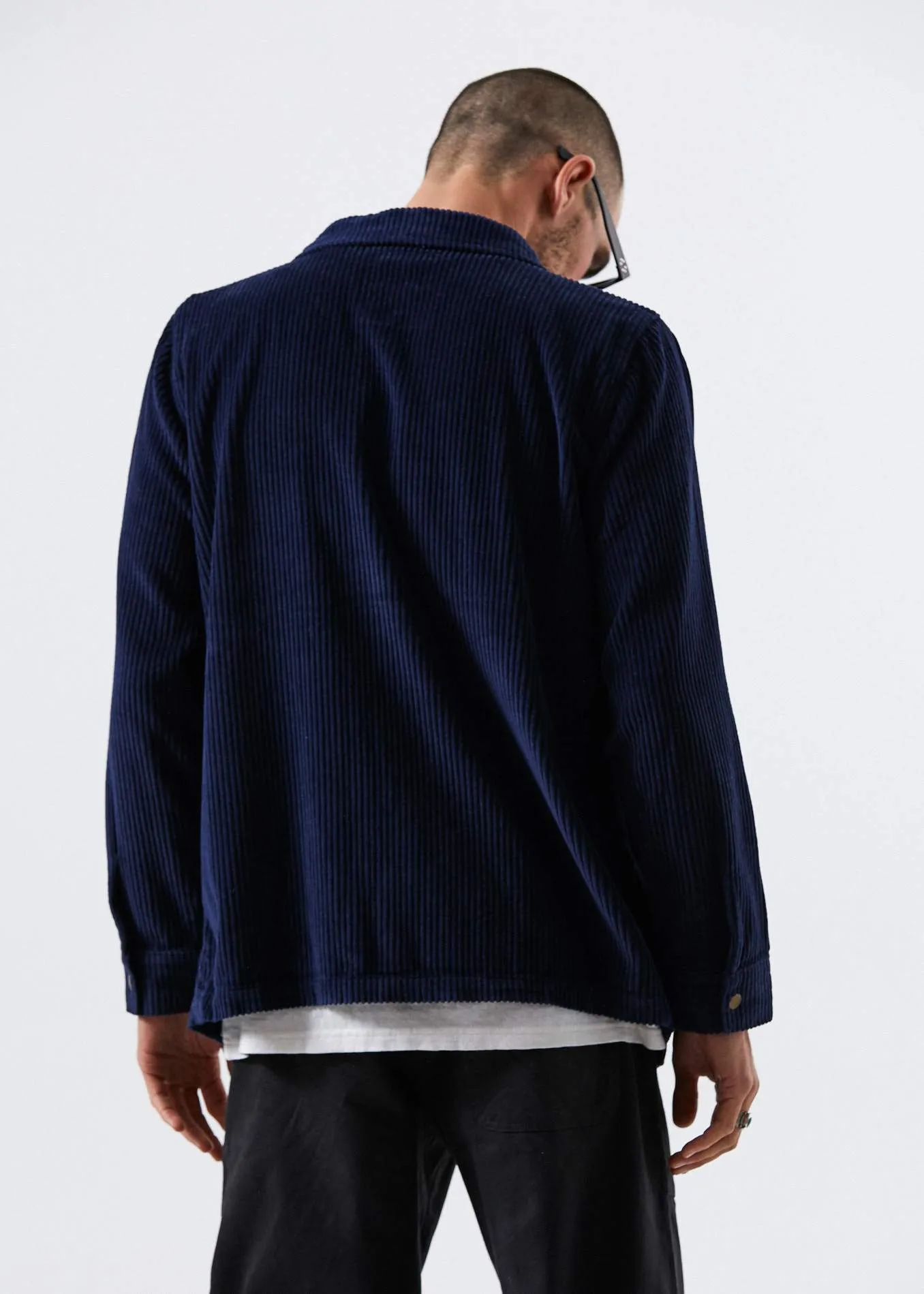 Afends Mens Enjoy - Corduroy Coach Jacket