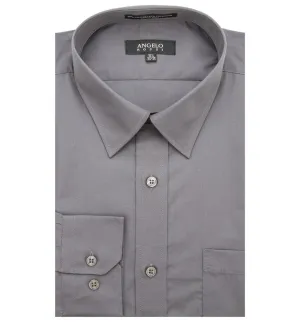 Angelo Rossi Modern Fit Dress Shirt - Charcoal