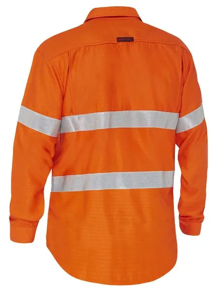 Apex 160 Taped Hi Vis FR Ripstop Vented Shirt - BS8339T