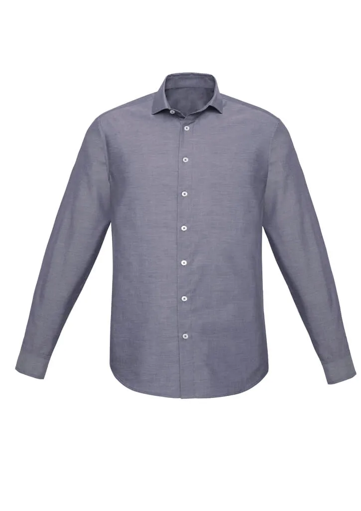 Biz Corporate Mens Charlie Slim Fit L/S Shirt (RS969ML)