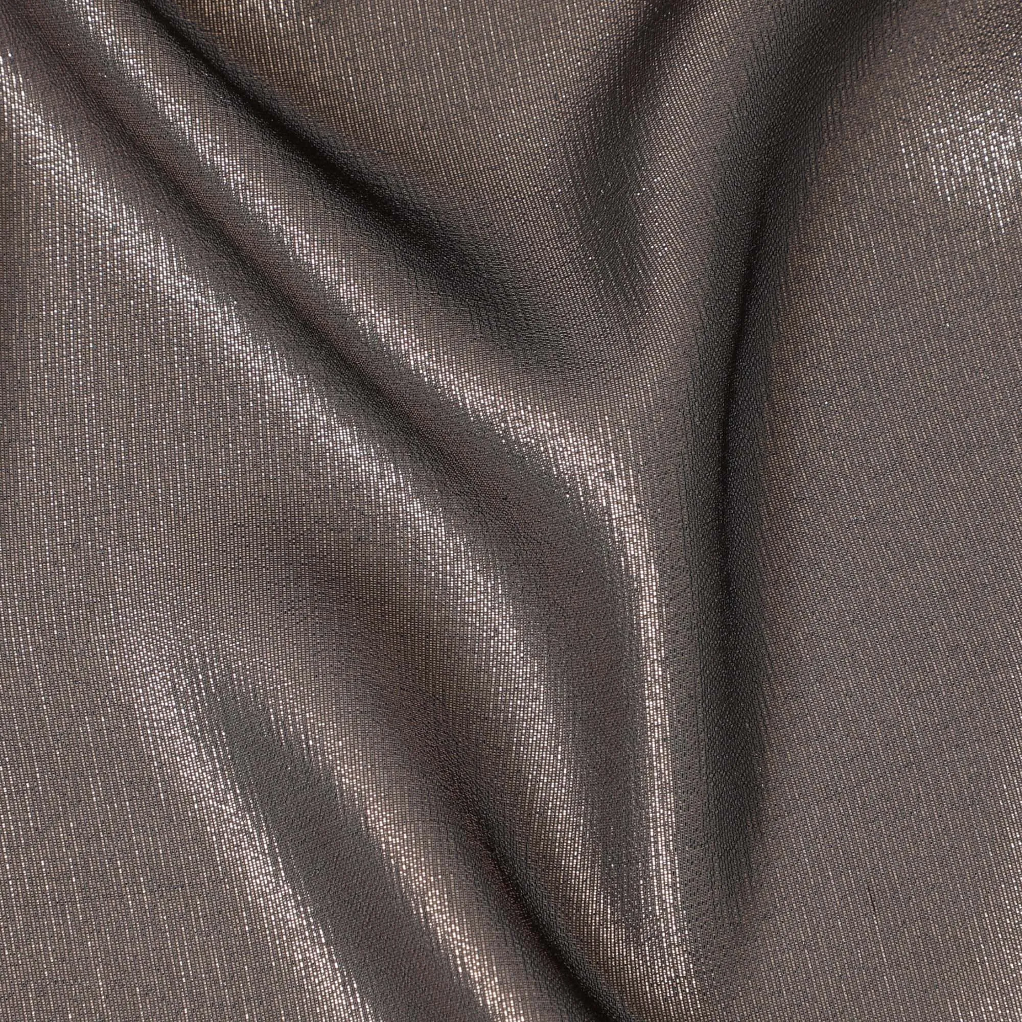 Bronze Silk Chiffon Metallic Fabric - 110 cm Wide-D20020