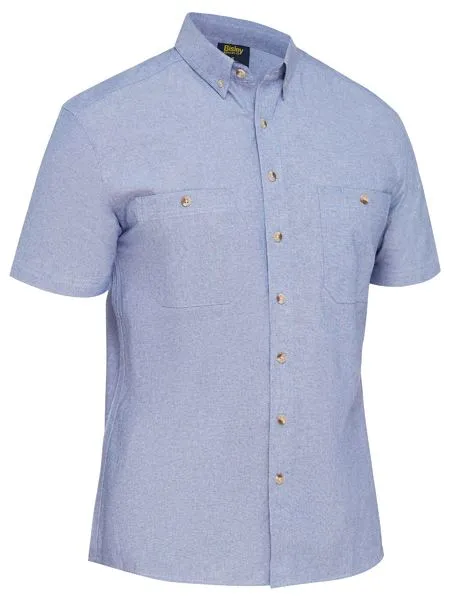 Chambray Shirt Short Sleeve - BS1407