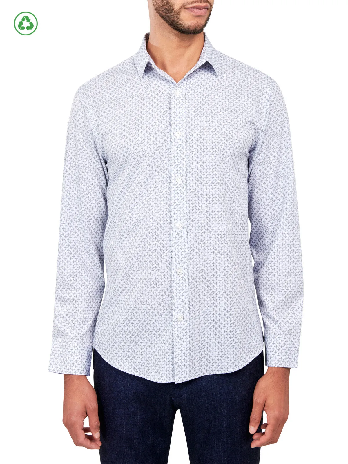 Cross Hatch Long Sleeve Shirt