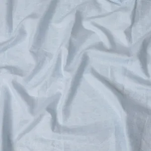 Elegant Light Blue Pure Linen Fabric - 60 Lea, 140 cm Wide-D19396