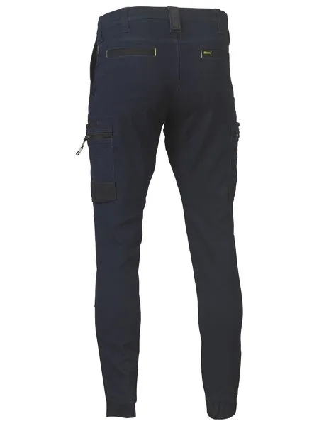 Flex and Move Stretch Denim Cargo Cuffed Pants - BPC6335