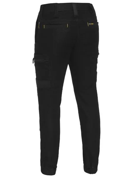 Flex and Move Stretch Denim Cargo Cuffed Pants - BPC6335