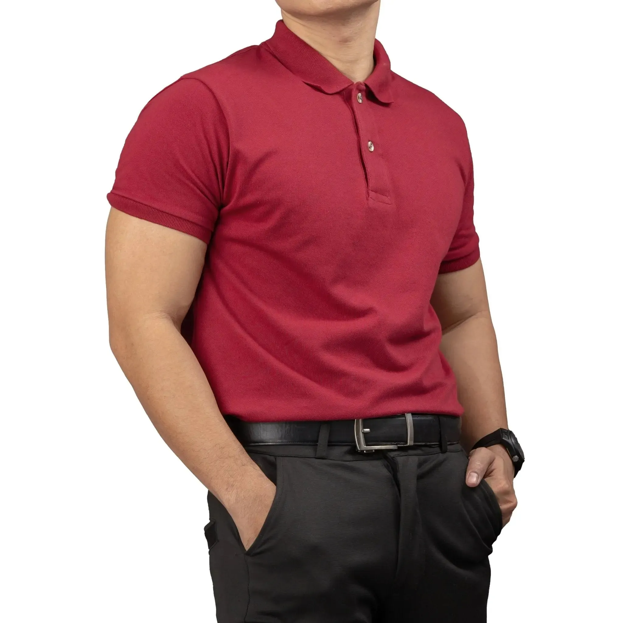 FLEXFIT Series Men's Polo - Red