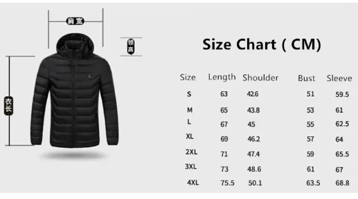 High Quality Heated Jackets Vest Down Cotton Mens Women