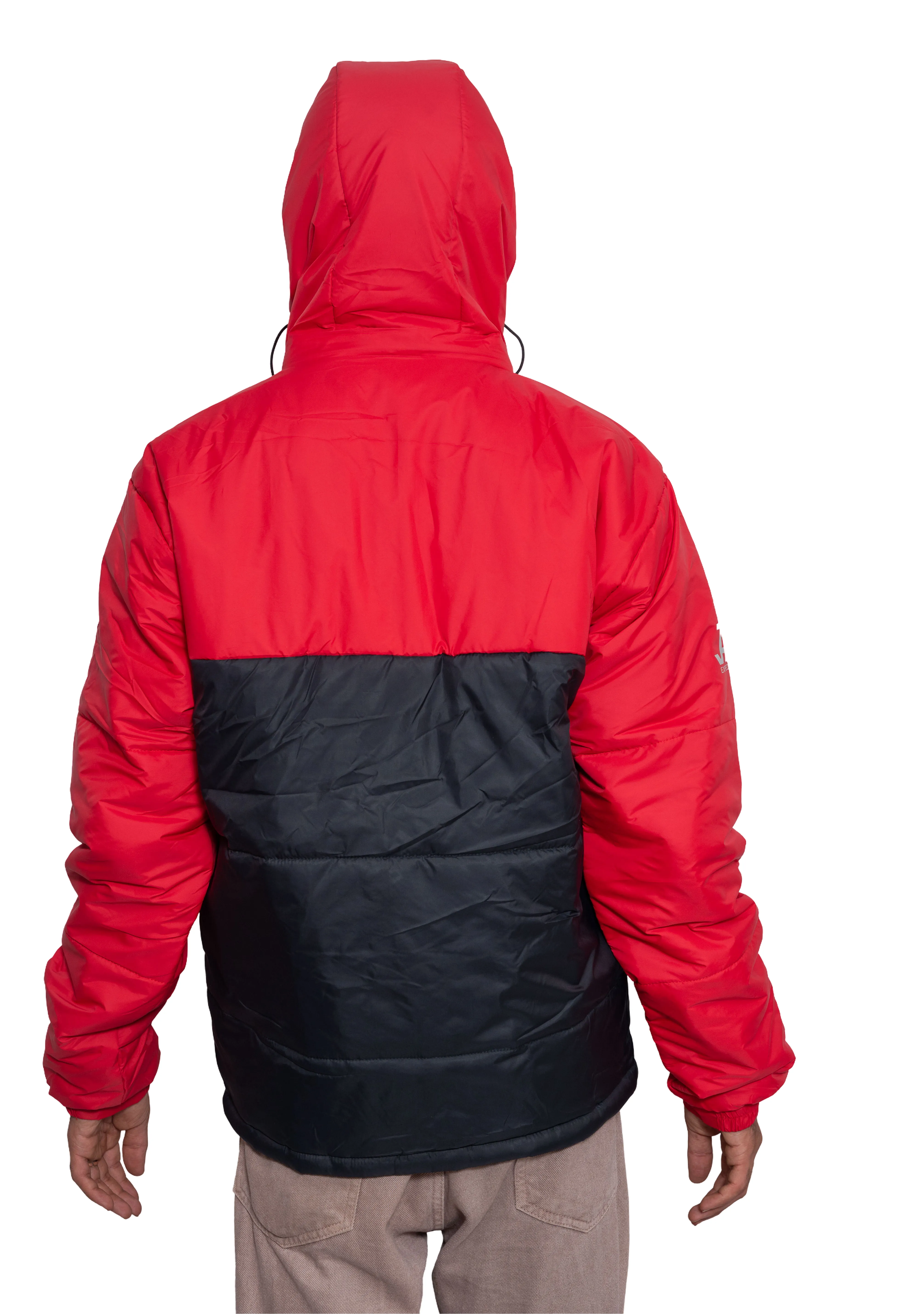 JAG Zanskar Series Ultra Light Minus 5 Quilted Jacket | Polyfill Jacket | Puffer Jacket | Black - Red