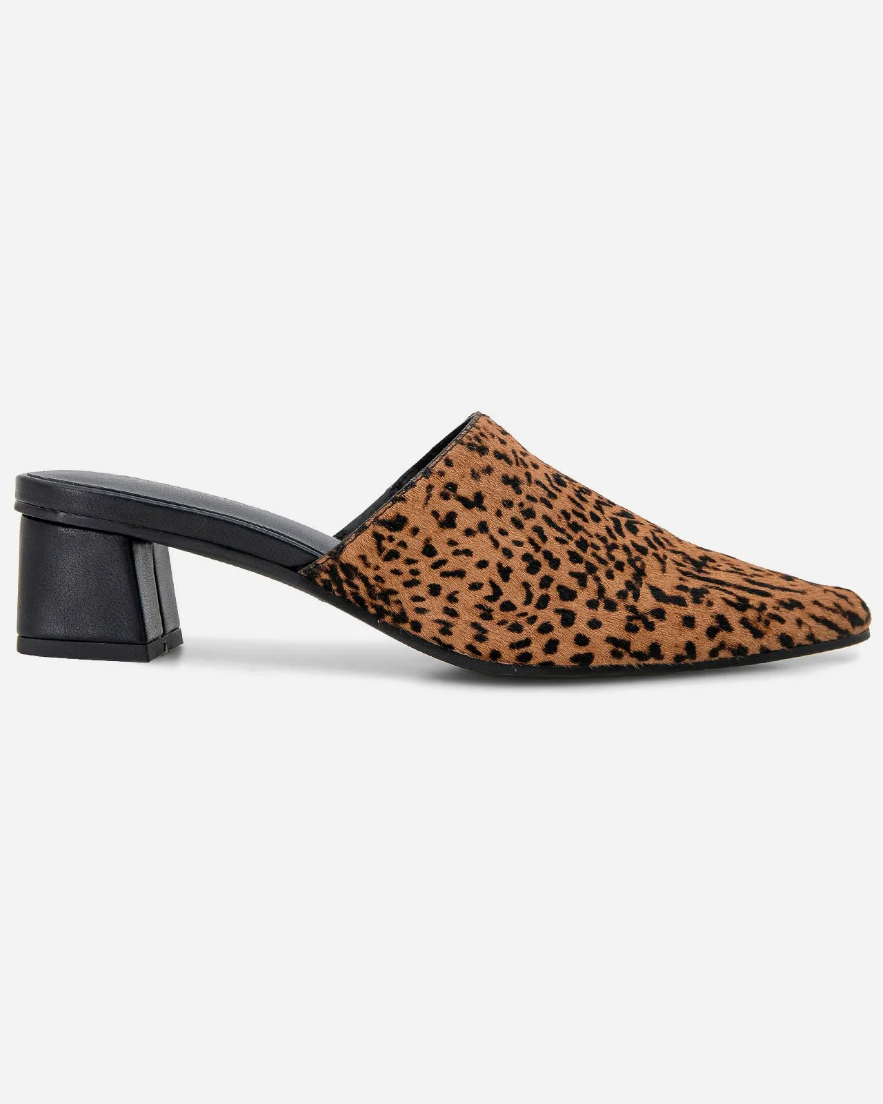 Lorelei Leopard Mule