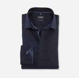 OLYMP -  Luxor Modern Fit Navy Shirt