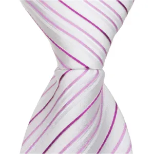 P2 - White/Multi Pink Stripe - Standard Width