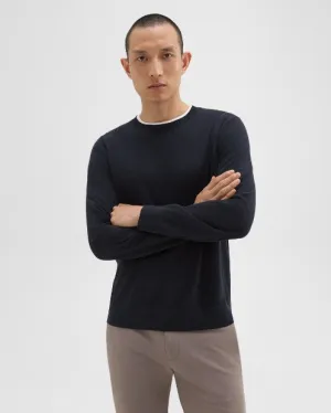 Theory Crewneck Sweater in Regal Wool