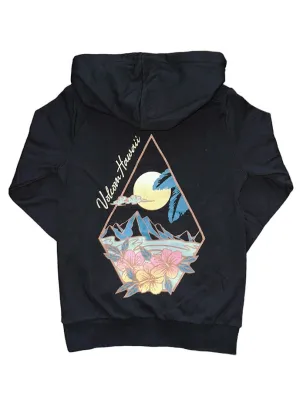 VOLCOM SEALED WOMENS HOODIE - BLACK