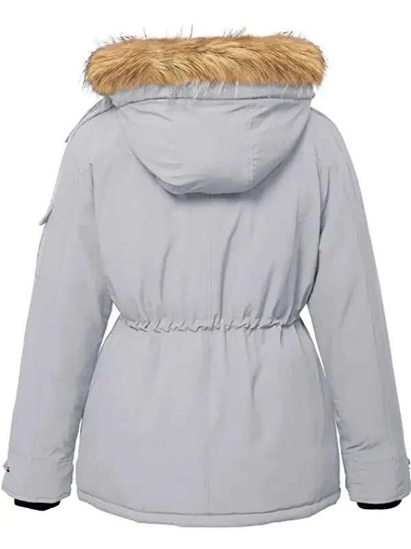 Women's Plus Size Puffer Jacket