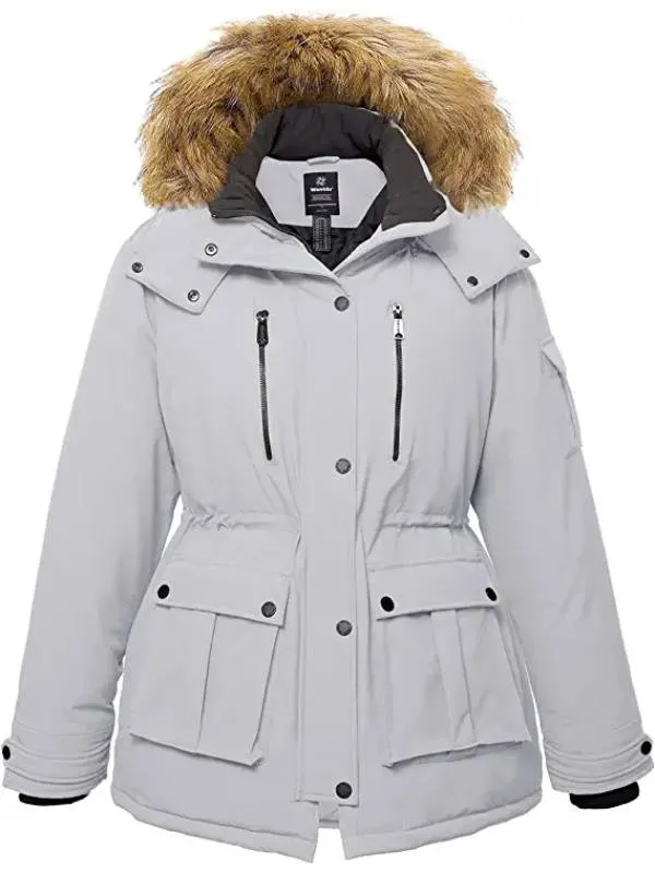 Women's Plus Size Puffer Jacket